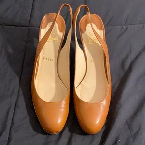 Christian Louboutin Fifi Sling 85 Heels